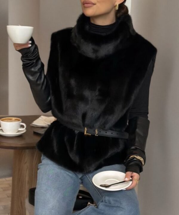 Liemenė Black afgan